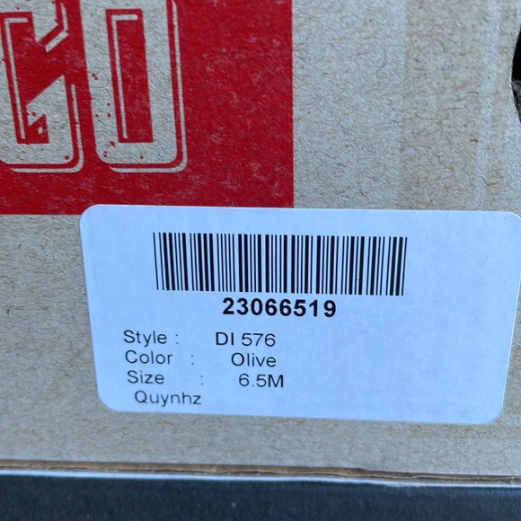 Dan Post Boot Company Dingo Green Acres Olive Size 6.5 - Picture 4 of 5